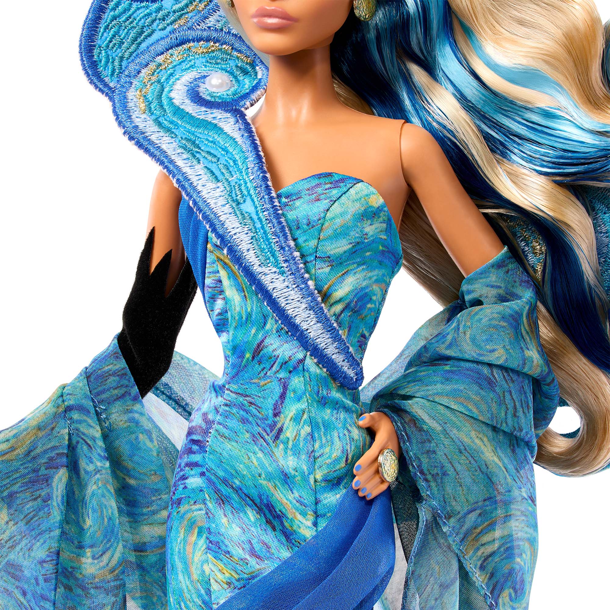 Barbie x MoMA Vincent van Gogh The Starry Night doll - imagen adicional